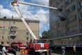 Сегодня в 13.00 часов загорелась гостиница «Кузбасс»