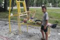 В Кемерове разобрали уличные тренажеры