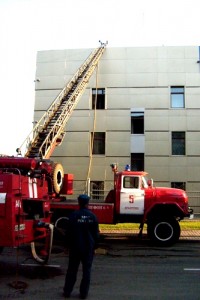 В Кузбассе появилась первая пожарная часть, построенная из быстровозводимых конструкций